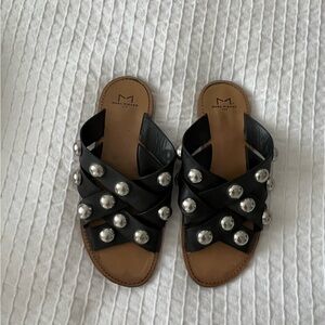 Marc Fisher Studded Sandals
